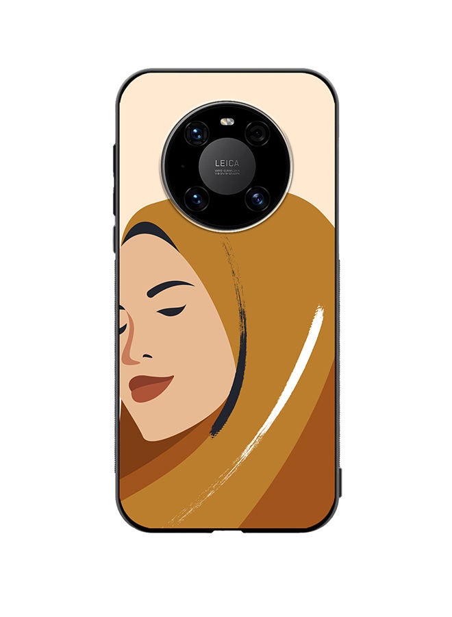 VR CREATIVE Protective Case Cover For Huawei Mate 40 Cartoon Woman Shape Design Multicolour - Image 1