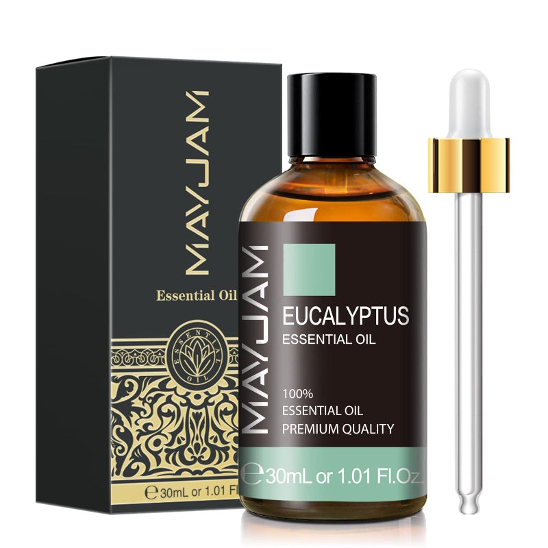 MAYJAM Eucalyptus Essential Oil, MAYJAM 30ML/1.01FL.OZ Pure Eucalyptus Oils for Diffusers, Soap Candle Making, Perfect for Living Room Bedroom Office Car Use - Image 2