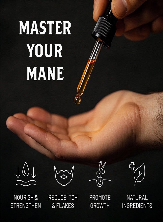 Leven Rose Beard Oil for Men and Beard Softener 100% Pure Natural for Bearded Men, Mustaches, and Moisturized Skin 1 oz by Ranger Grooming Co - Image 3