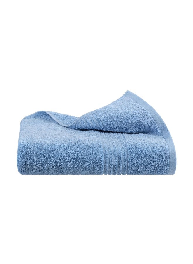 Southern Tide Performance Oversized Bath Towel - 600 GSM Cotton Blend Highly Absorbent and Quick Dry Bath Towel - Super Soft Hotel Quality Towel (33 x 65 Inches, Blue) - Image 1