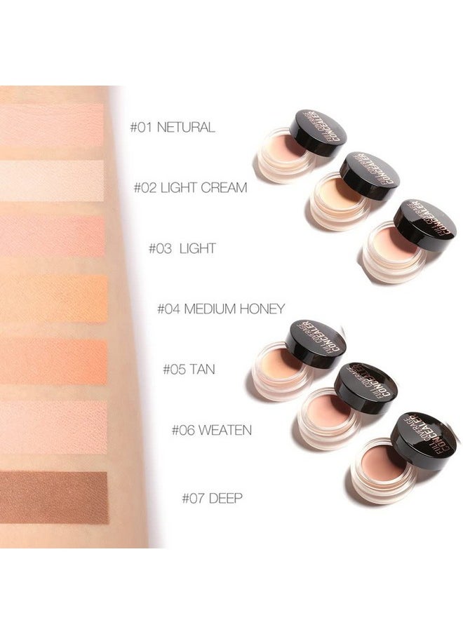 Semme - Full Coverage Concealer Dark Circles Creamy Spot Acne Correcting Concealer( 1) - Image 1
