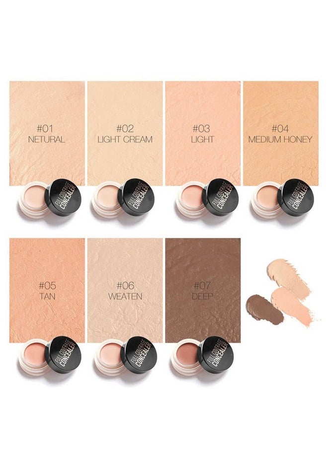 Semme - Full Coverage Concealer Dark Circles Creamy Spot Acne Correcting Concealer( 1) - Image 1
