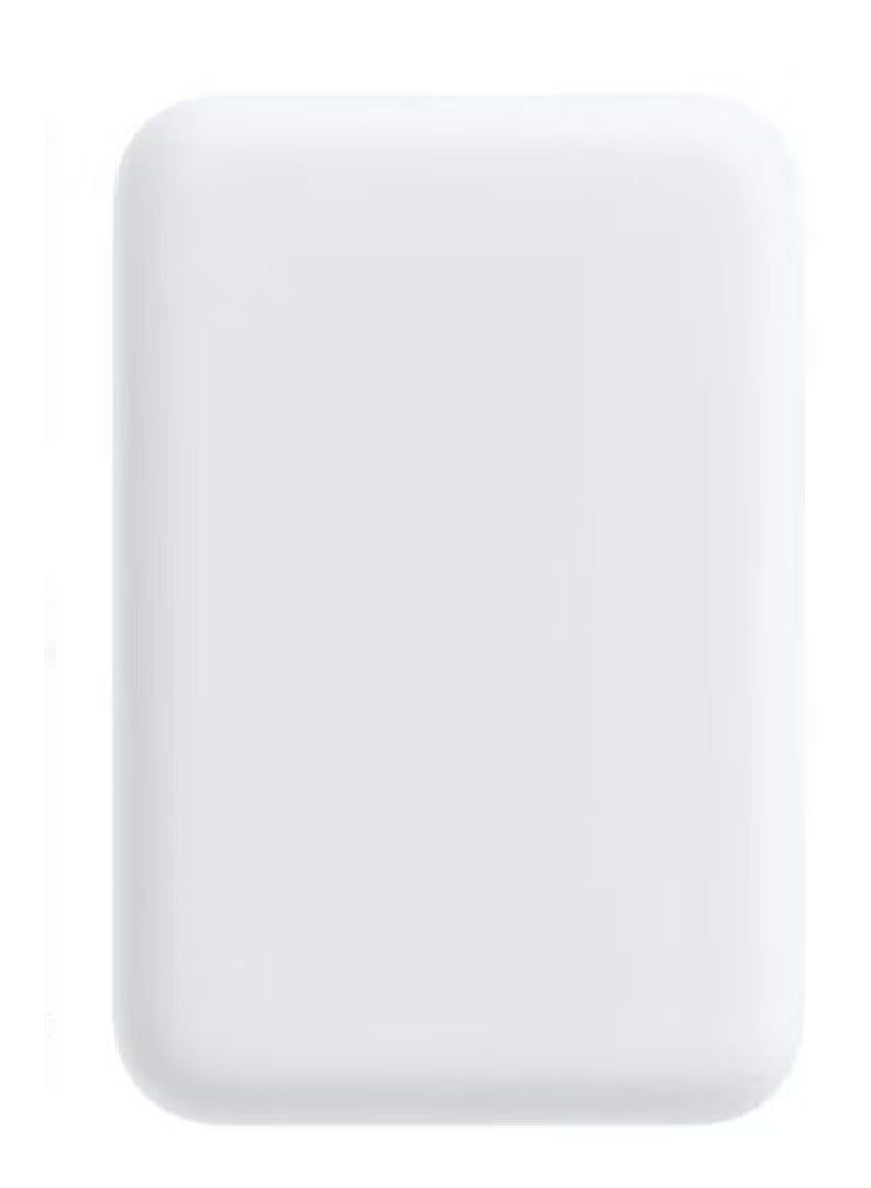 TIGER MagSafe Wireless Power Bank for iPhone 14 Pro Max – 10,000mAh Portable Charger in White - Image 4