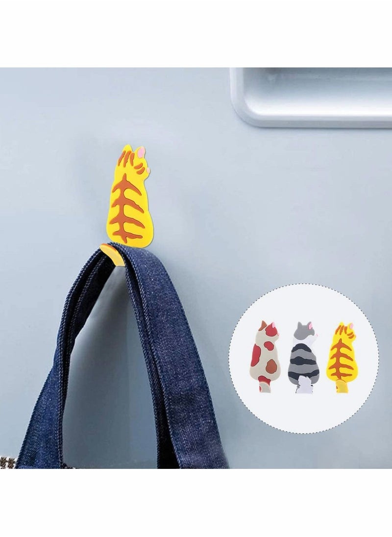 Decorative Magnet Cute Animal Magnetic Refrigerator Magnet Refrigerator Magnet Hook Refrigerator Office Classroom Kitchen 3 Pieces