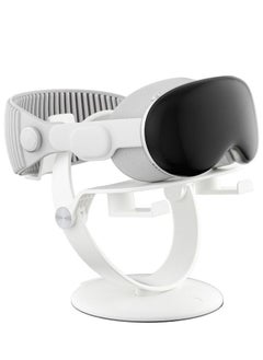 SYOSI VR Headset Display Stand for Apple Vision Pro Stand Holder Compatible with Quest 3 2 Pico 3 Universal VR Headset Display Dock Stable Bracket Storage Round Base Durable Seamless  - Image 5