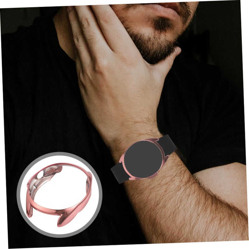 غطاء واقي لساعة وردي - غطاء واقي - ممتص صدمات - ملحق سهل التركيب 4.1 × 4.1 سم - Image 5
