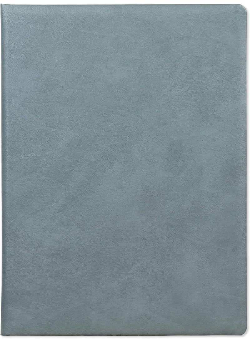 FIS حافظة شهادات، مواد جلدية ملصقة، غلاف مبطن، زوايا مدورة، حجم A4(210x297mm)، مع شهادة A4 مرفقة، لون رمادي-FSCLCERTBLGY - Image 1