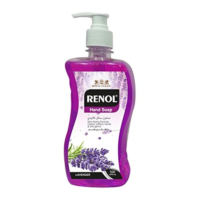 Renol Liquid Hand Soap with Lavender Scent - 500 ml