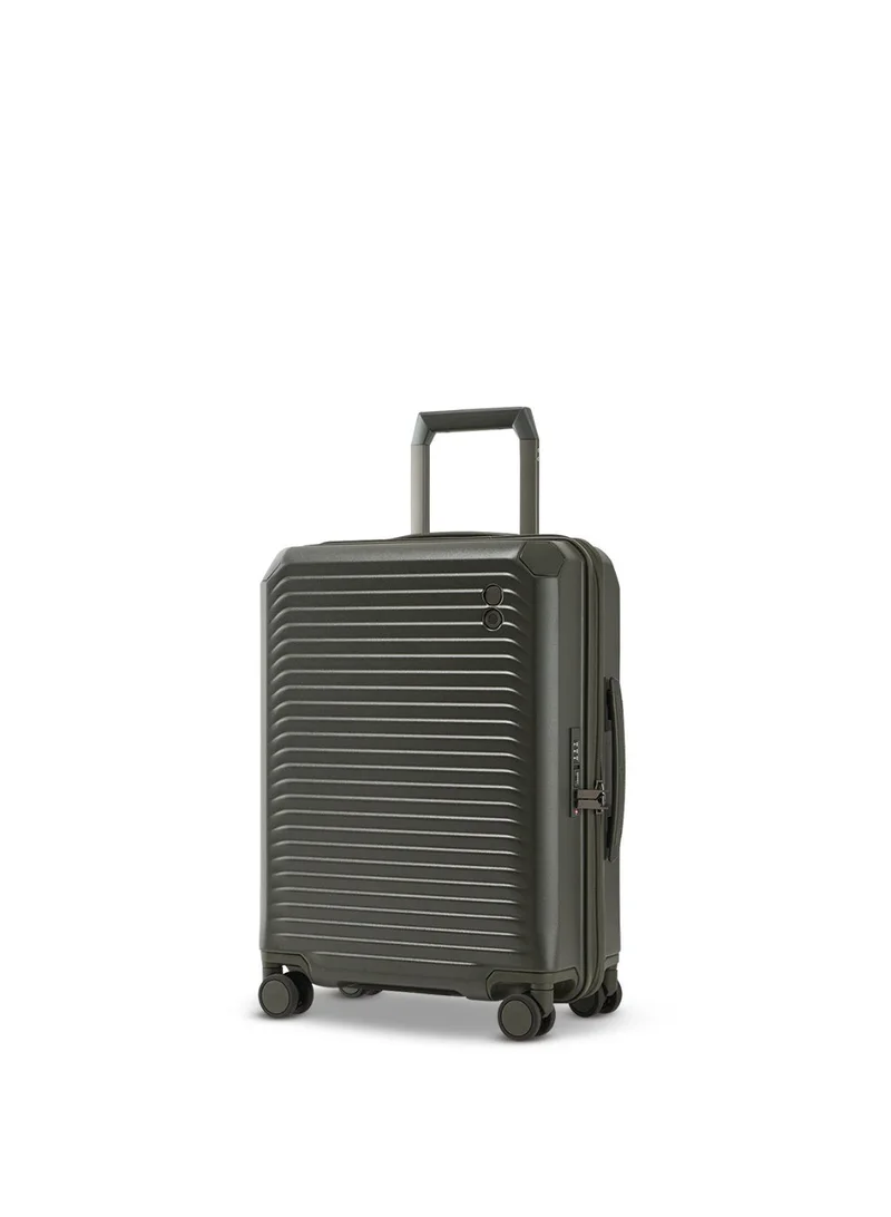 Echolac Echolac Shogun Evo 20 Inch Trolley Luggage – Dark Olive, Premium Travel Suitcase