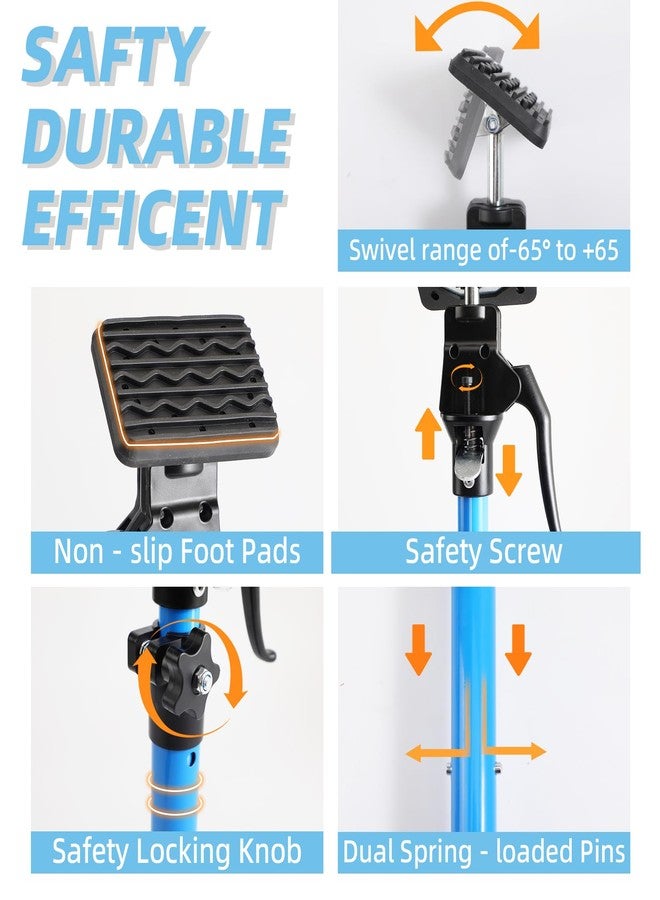 Leikius Cabinet Jacks for Installing Cabinets, Heavy Duty Third Hand Support Pole，Drywall Jack,Premium Support Pole,Telescopic Adjustable 3rd Hand Support Pole for Celling Extend from 15.8 to 23.6 inches 2PC - Image 3