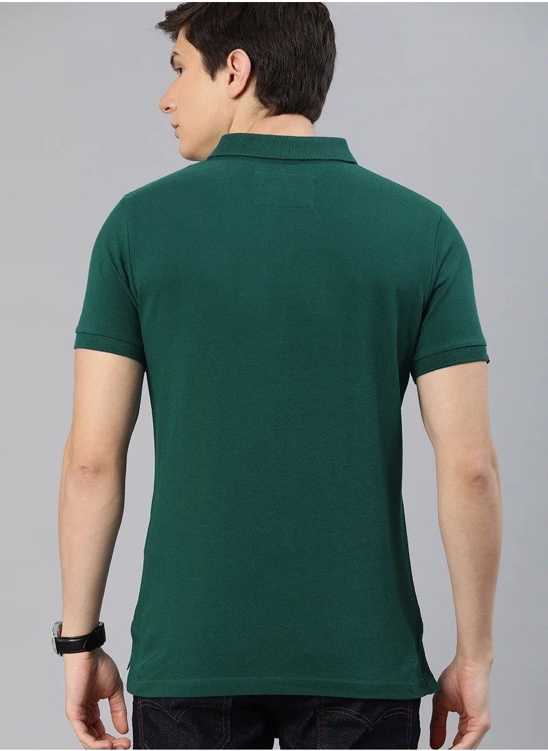 THE BEAR HOUSE Men’s Polo T-Shirt – Soft, Breathable Cotton, Classic Fit for Comfort, Stylish Casual Shirt for Everyday Wear, Summer & Outdoor Activities