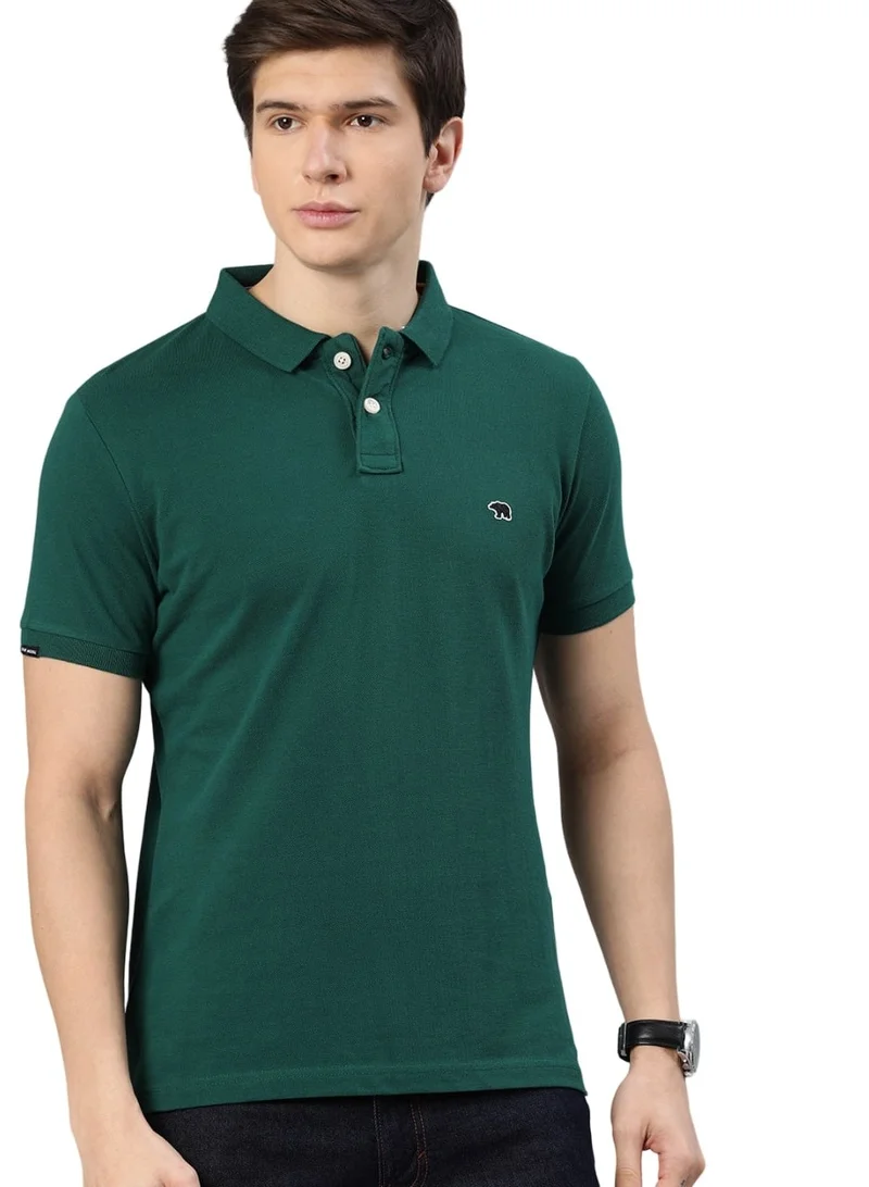 THE BEAR HOUSE Men’s Polo T-Shirt – Soft, Breathable Cotton, Classic Fit for All-Day Comfort, Stylish Casual Shirt for Summer, Everyday Wear & Outdoor Activities
