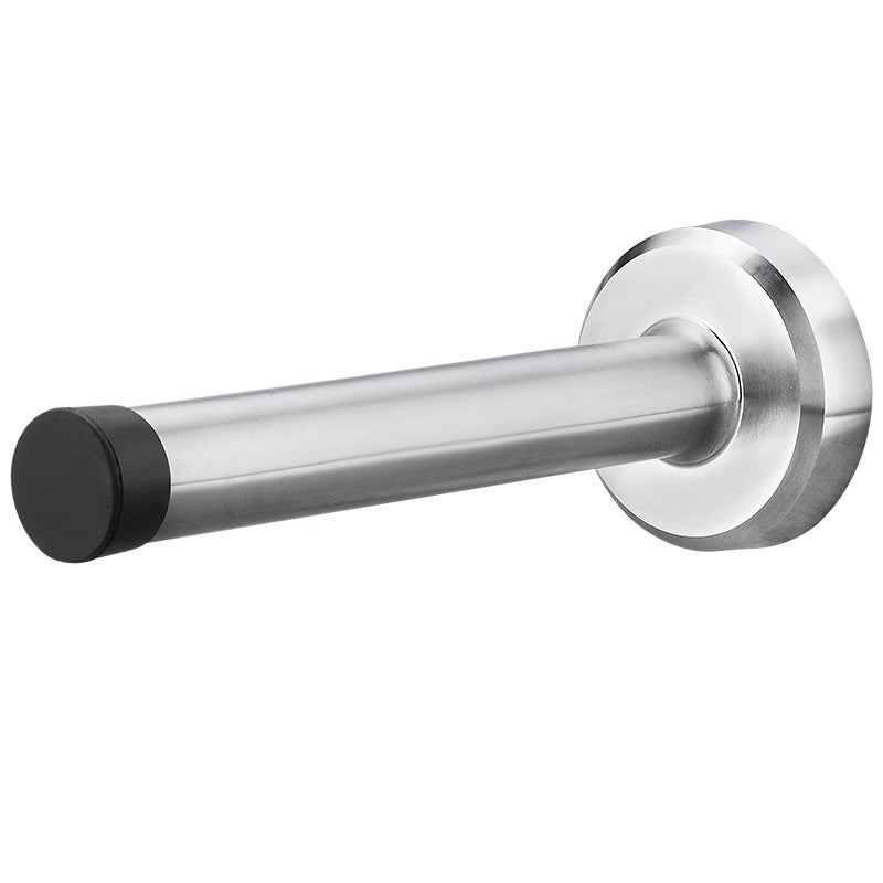 Stainless Steel Lengthened Door Top Anti-Collision Door Stopper Punch-Free Door Buffer Rubber Door Stop Bathroom Limit Door Stopper - Image 2