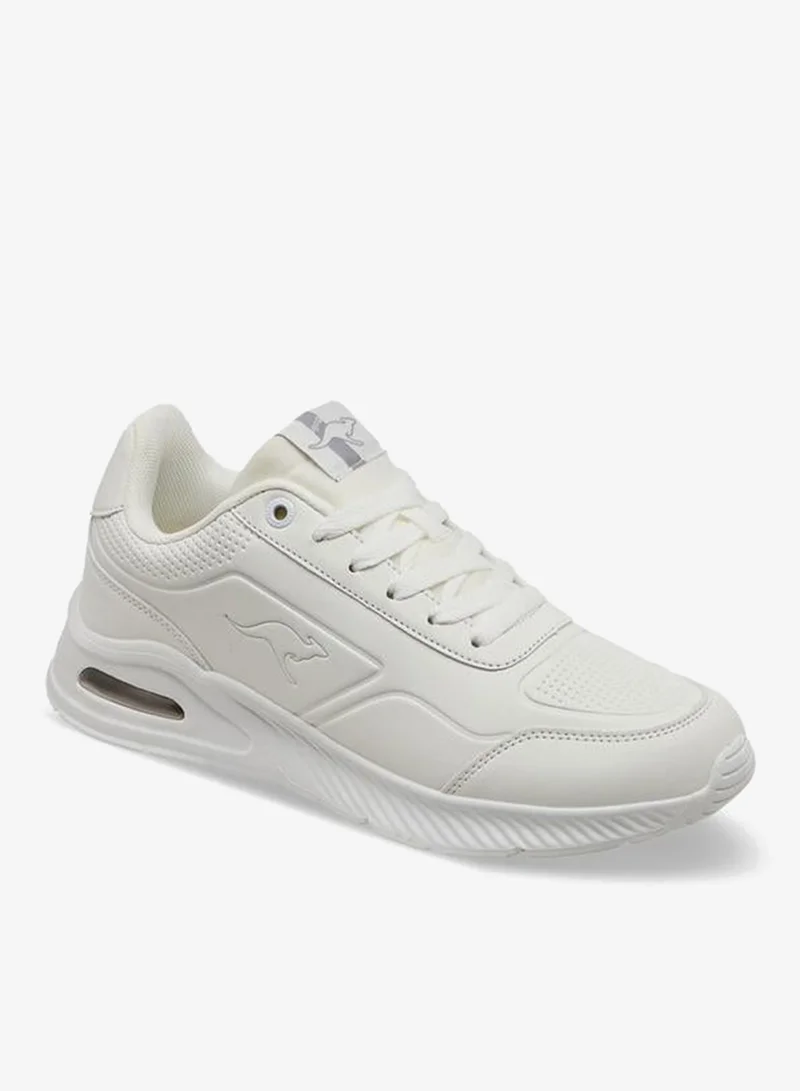 Kangaroos White Women Lace-Up Sports Shoes for Women | Best Price UAE