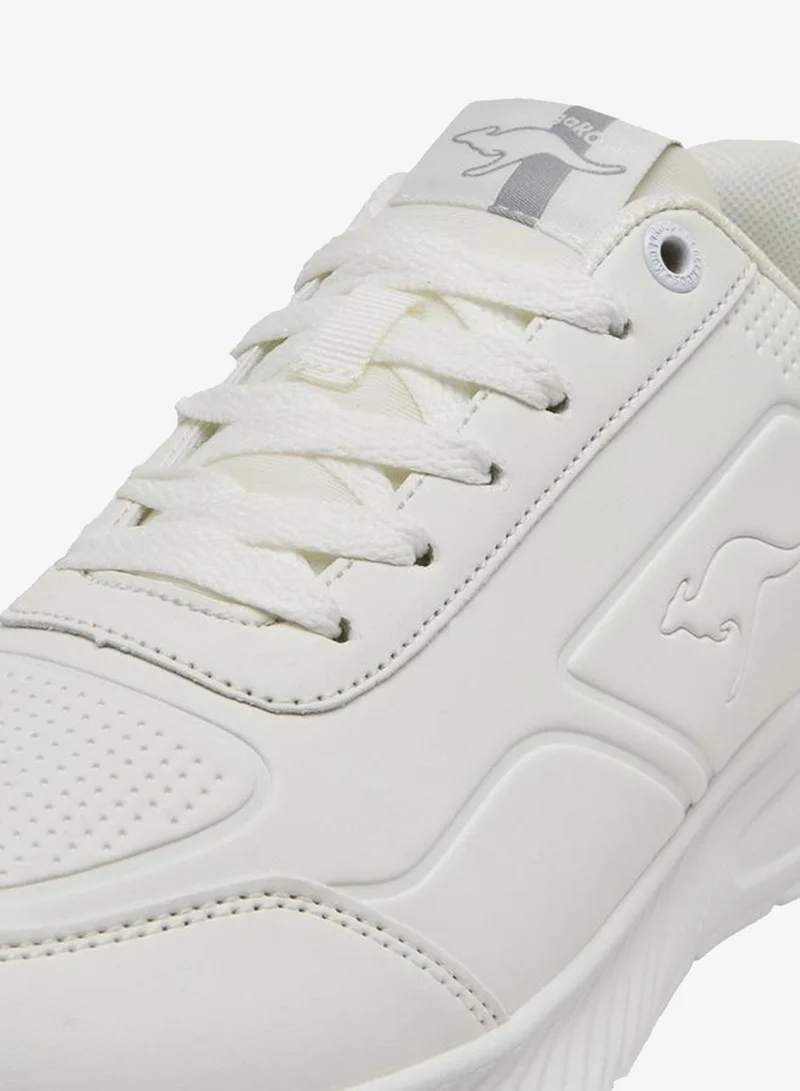 Kangaroos White Women Lace-Up Sports Shoes for Women | Best Price UAE