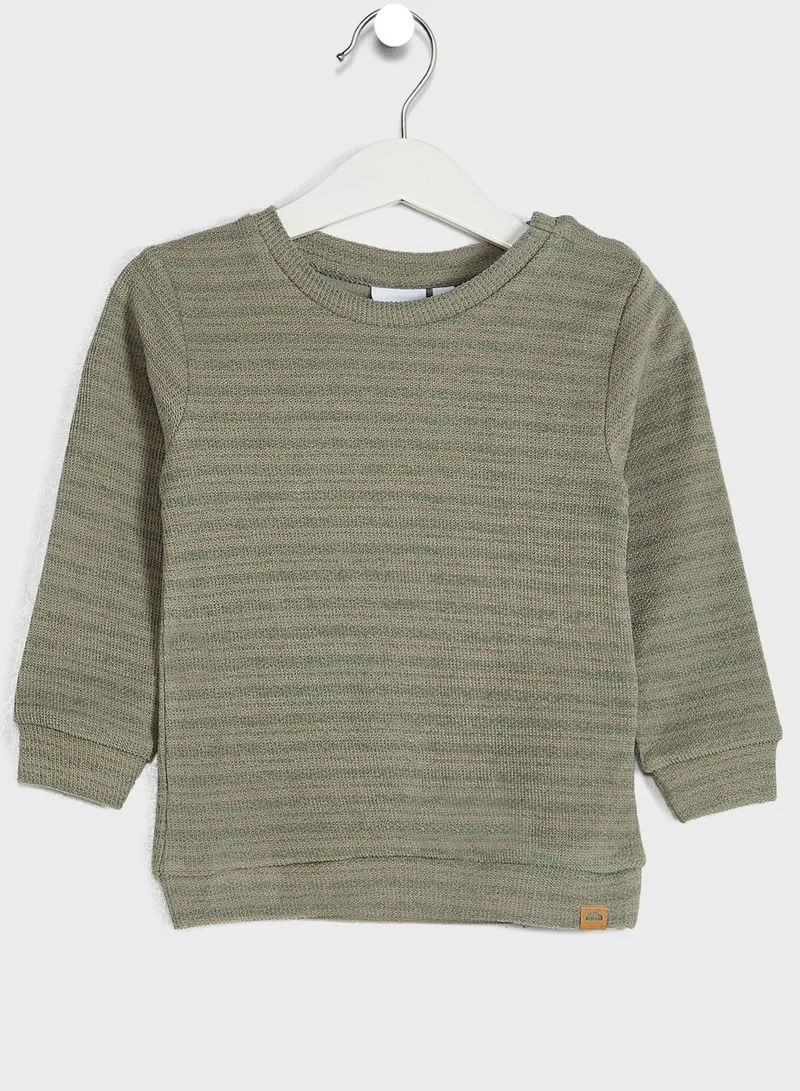 NAME IT Infant Striped Sweatshirt
