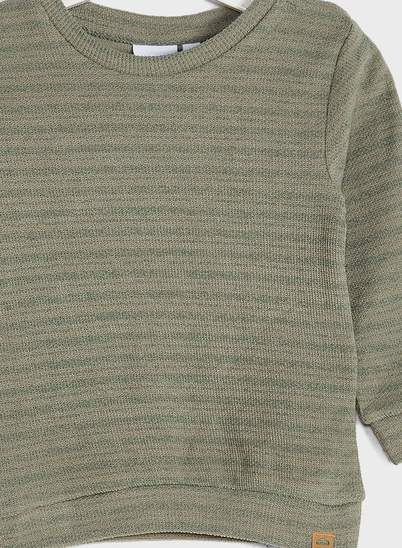 NAME IT Infant Striped Sweatshirt