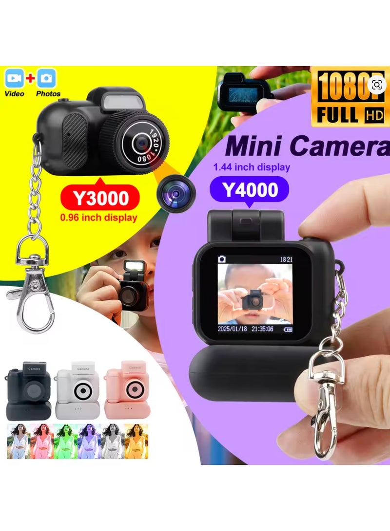 Generic Y4000 Monoreflexes Shaped Mini Camera Indoor Home Outdoor 1080P Portable Vintage Very Small Mini Camera Video Recorder Y30000 - Image 1
