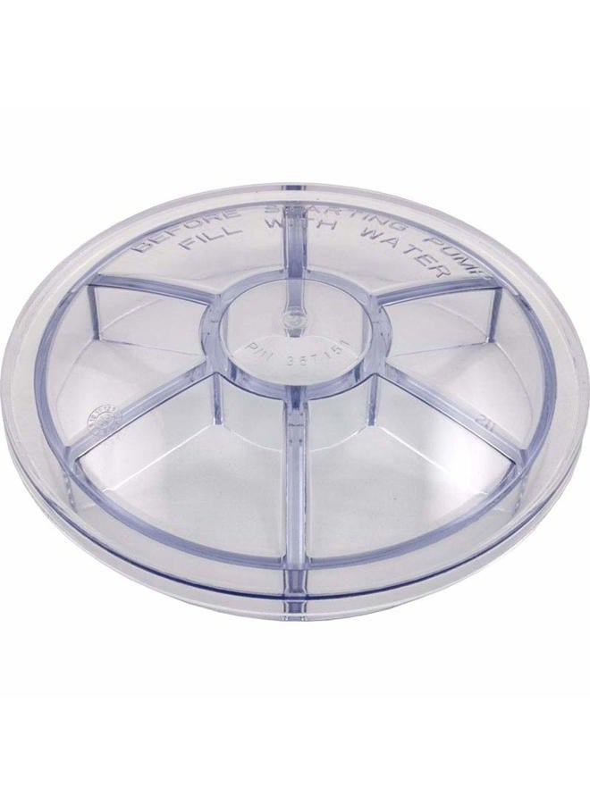 357151 Clear Pump Lid Replacement Pool and Spa Inground Pump