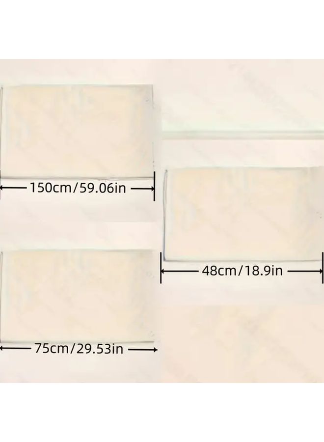 SHAON Bread Fermentation Cloth Nonstick Dough Proofing Pad 29.53x17.72inch Reusable Easy Clean for Artisan Bread Croissants Pastries Baguettes Handmade Bread Home Commercial Kitchen Baking Supplies - Image 2