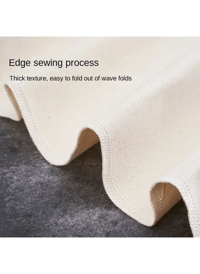 SHAON Bread Fermentation Cloth Nonstick Dough Proofing Pad 29.53x17.72inch Reusable Easy Clean for Artisan Bread Croissants Pastries Baguettes Handmade Bread Home Commercial Kitchen Baking Supplies - Image 5