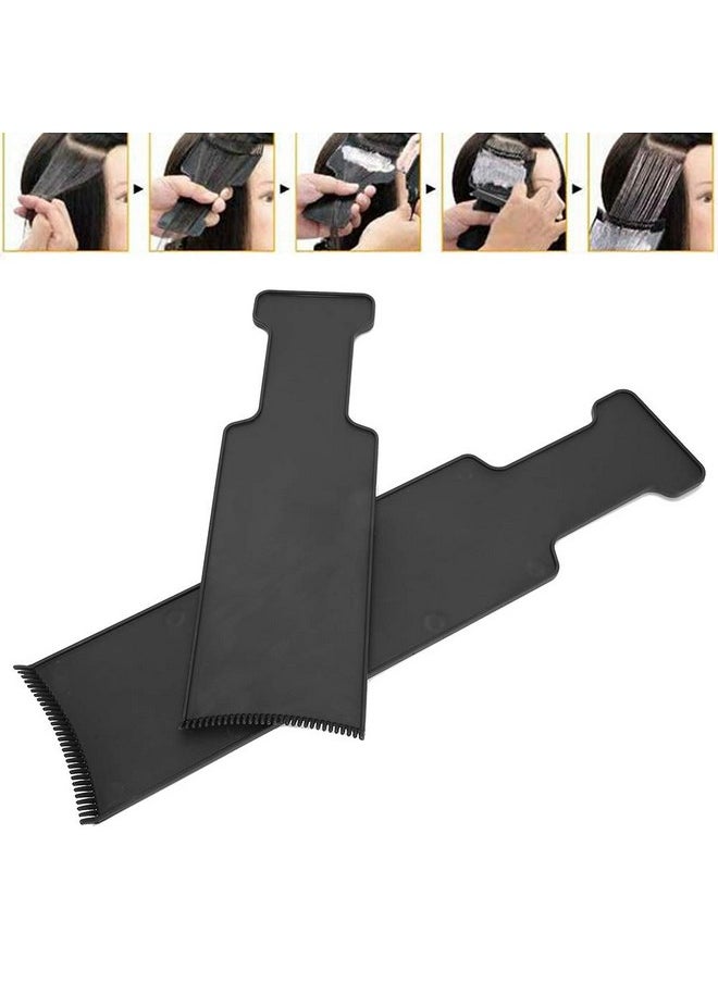 HURRISE Balayage Highlighting Board2 Pieces Flat Top Comb Board Balayage Paddleflat Top Paddle Board Comb Hair Coloring Kit For Hair Dye And Salon Uses  - Image 2
