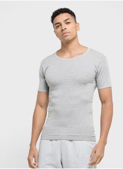 Seventy Five Basics Pack Of 3 Slim Muscle Fit Vest  - Image 1