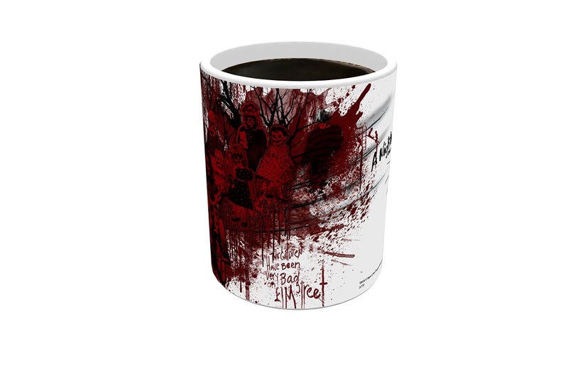 Trend Setters A Nightmare on Elm Street - The Children - One 11 oz Morphing Mugs Color Changing Heat Sensitive Ceramic Mug – Image Revealed When HOT Liquid Is Added! - Image 3