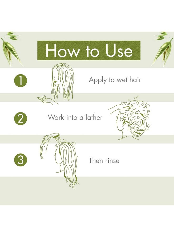 Klorane Ultragentle Shampoo With Oat Milk Sulfatefree Dermatologist And Pediatric Tested Hypoallergenic Vegan Plantbased Biodegradable 13.5 Ounce (Pack Of 1) - Image 5