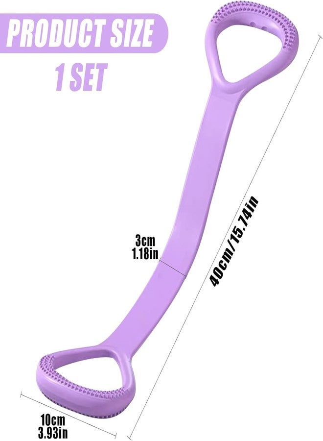Kitwe Figure 8 Fitness Resistance Band, Arm|Back Training Elastic Ropes - Pure Barre Workout Chest Arm and Shoulder Stretch Bands Exercise Equipment for Physical Therapy,Yoga,Pilates, Stretching. - Image 3