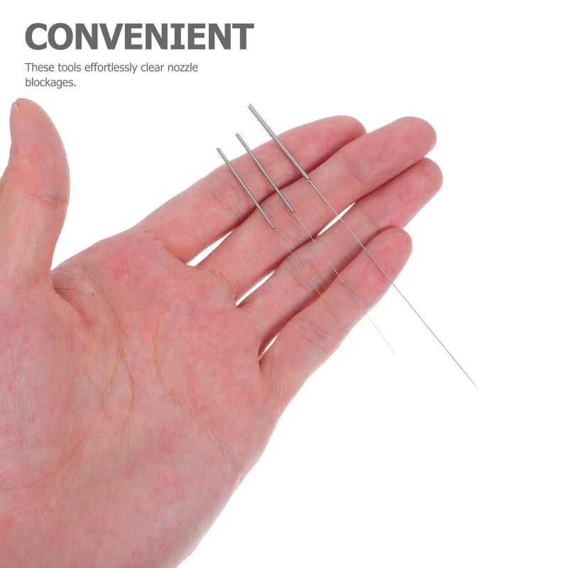0.4mm Stainless Steel 3D Printer Nozzle Cleaning Needles Kit 20pcs Tool Accessories - Image 5
