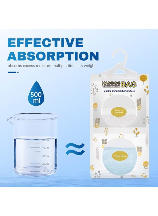 Vacplus Moisture Absorber Packets, Fragrance Free(10 Pack), Humidity Packs, Hanging Closet Dehumidifier Bags, Moisture Absorb 9.8OZ (Nickname: VA-M158) - Image 2
