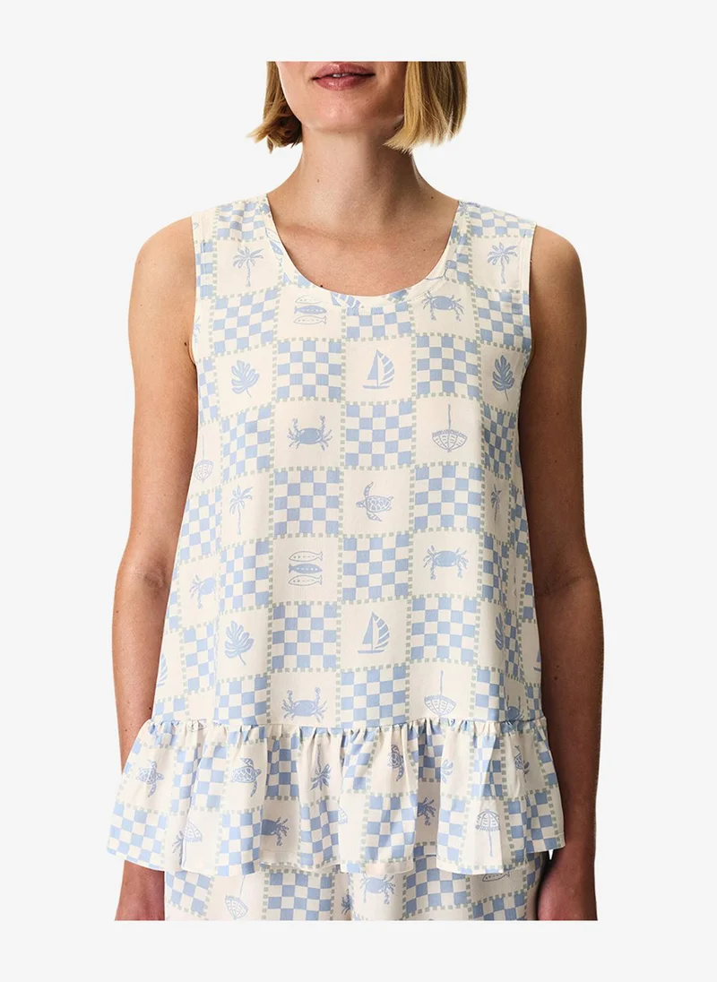 بنتي Women Sun Kissed Blue Camisole
