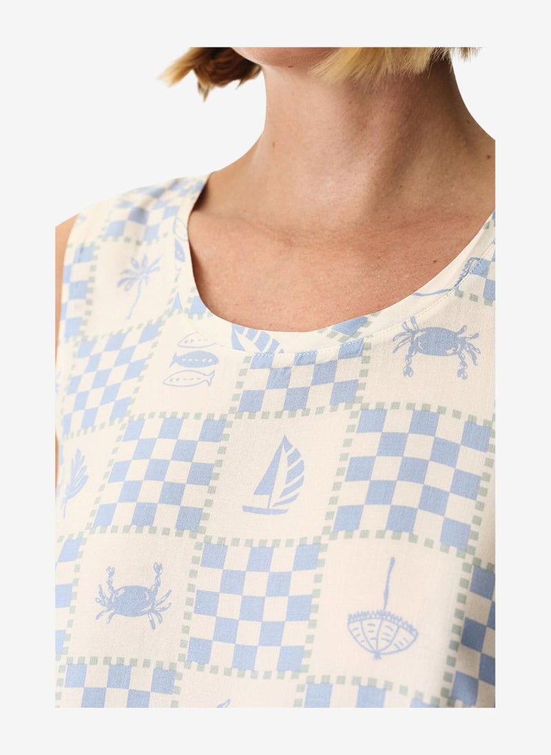 Penti Women Sun Kissed Blue Camisole - Image 3