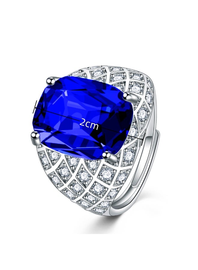 KUYING Fashion Niche High-End Personalized Ring