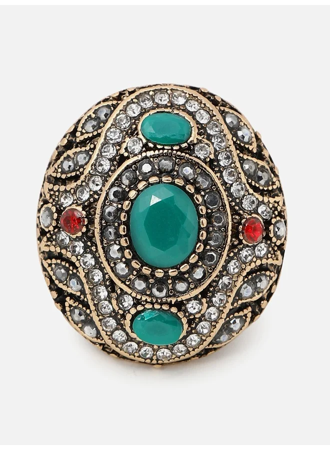 SOHI Party Artificial Ring Jewellery