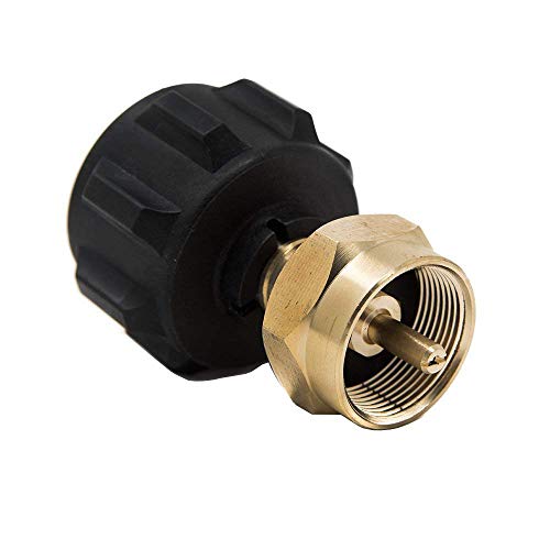 GasOne 50180 Refill Adapter for 1lb Propane Tanks & Fits 20lb Tanks, Black - Image 4