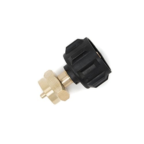 GasOne 50180 Refill Adapter for 1lb Propane Tanks & Fits 20lb Tanks, Black - Image 3