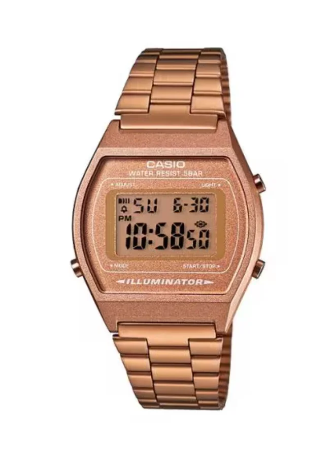 CASIO Women's Stainless Steel Digital Watch B640WC-5ADF - 35 mm