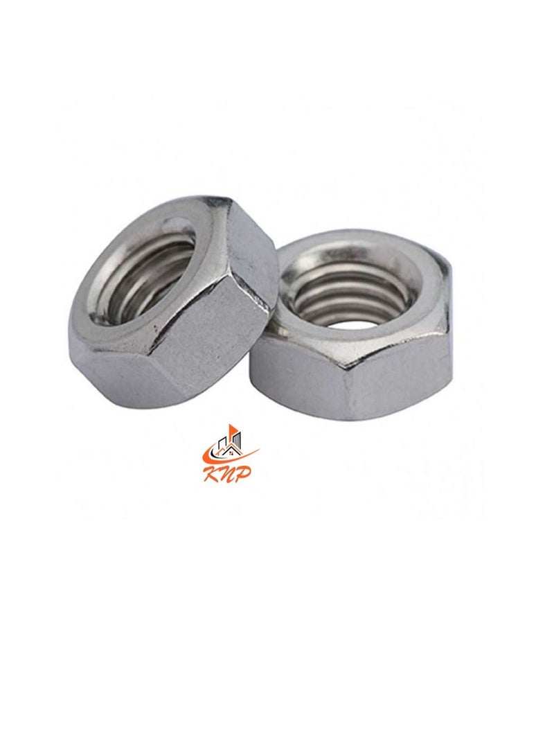 KNP Hex Nut M6 GI - Pack of 5 pcs - Image 2