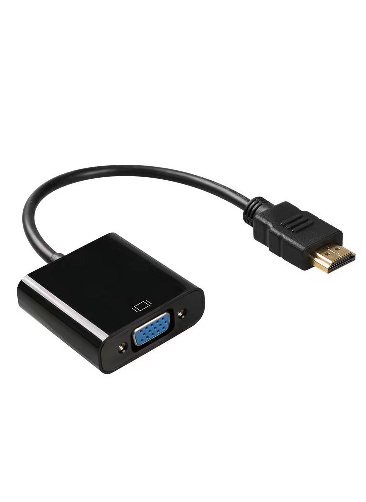 Generic HDMI to VGA Adapter Converter 1080P External Video Card to Desktop,Laptop,HDTV,Monitor,Projector  - Image 1