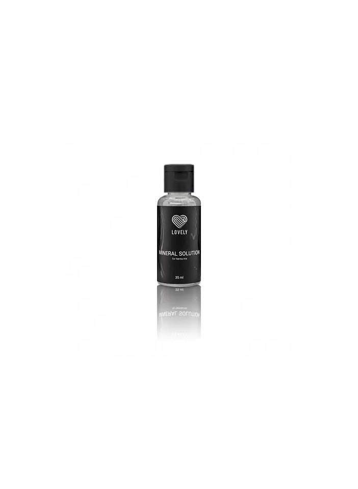 MINERAL SOLUTION FOR HENNA MIX LOVELY, 35 ML