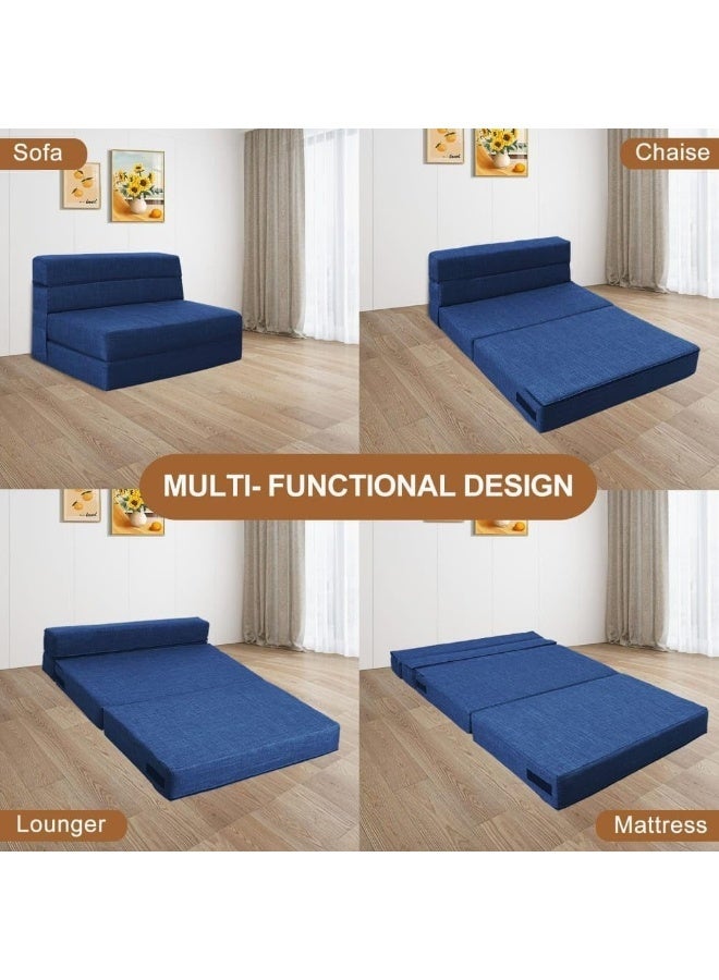 Convertible Sofa Bed with Pillows - Image 5