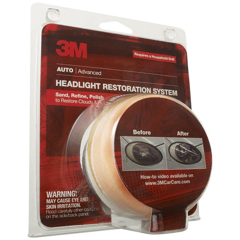 3M 39008 Headlight Lens Restoration System 2-Pack - Image 3