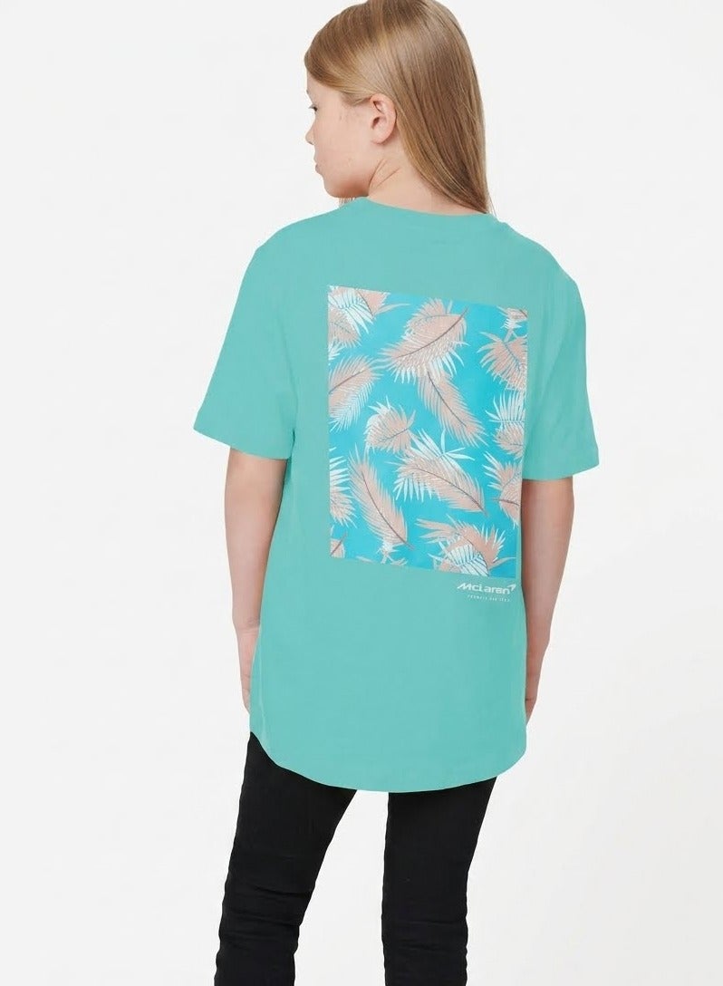 MCLAREN JUNIOR MIAMI PALM GRAPHIC T-SHIRT - Image 4
