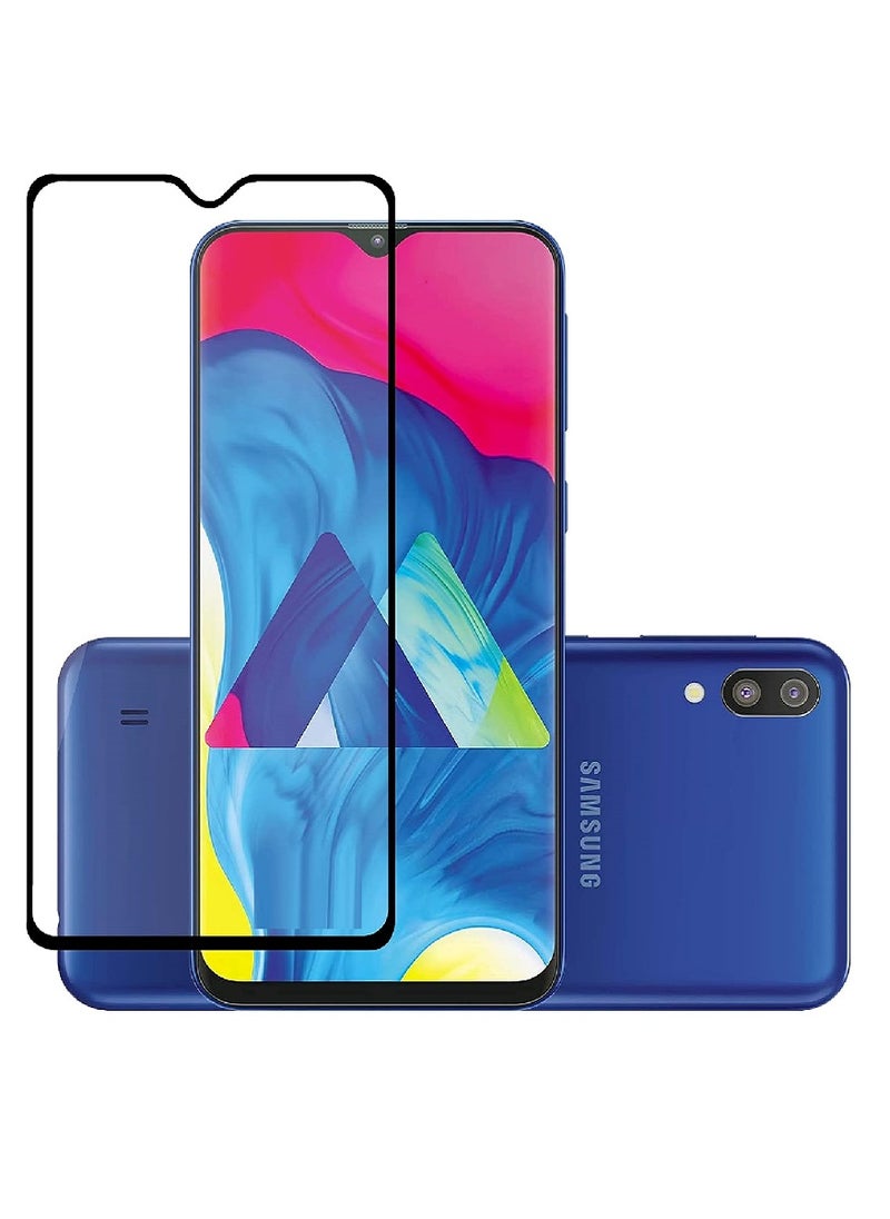 Super Tempered Glass Screen Protector 5D Designed For Samsung Galaxy M10 Full Glue Edge to Edge Full Screen Coverage And Bubble Free - Image 1