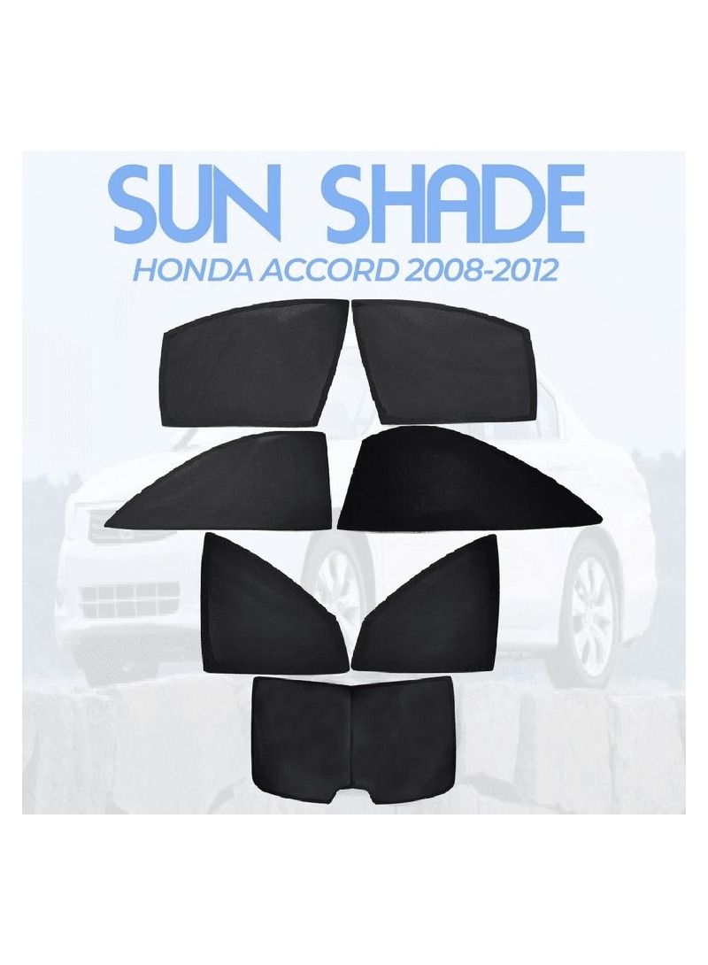 Honda Car Sunshade All Side Sunshade UV and Heat Protection Front Back Sides Sun Shades High Quality For HONDA ACCORD 2008-2012 - Image 1