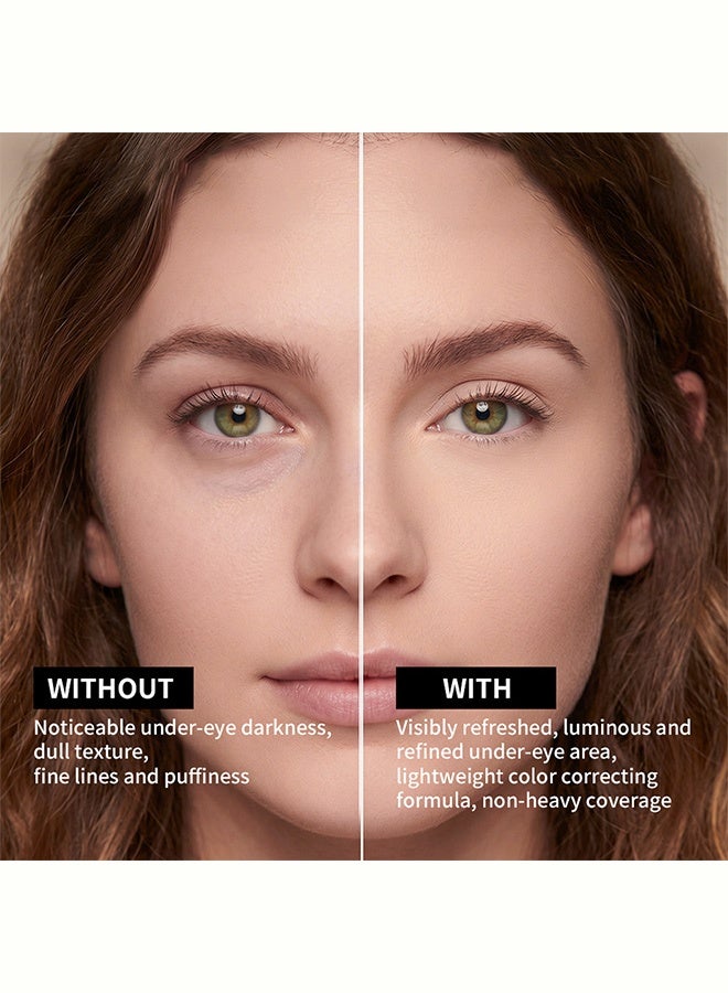 ibcccndc Radiant Eye Corrector SPF41, Hydrating Under-Eye Concealer for Dark Circles, Medium Shade with Sun Protection & Cooling Applicator, 7ml #2 Medium - Image 4