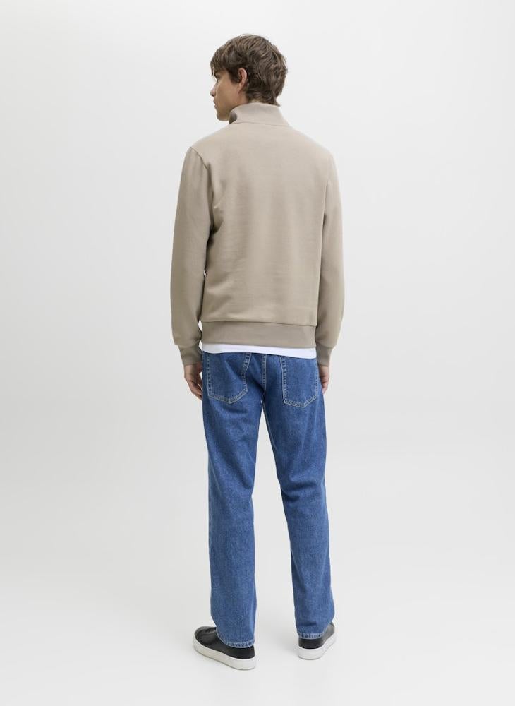 JJ Rebel Logo Sweat Half Zip Cardigan - Image 2