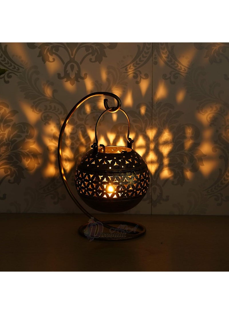 Discount ARA Discount ARA Tealight Candle Holder Antique Finish Decorative ItemsDiwali Decoration Items Home Decor Items for Living Room Bedroom I Drawing Room Candle Holders Candle Stand Gifts Items  - Image 2